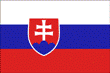 スロバキアの国旗です